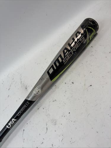 Louisville Slugger Omaha Series Alloy Baseball Bat, 30/20 (-10), 2 5/8"