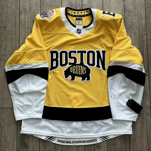 Boston Bruins Pro Authentic MIC NHL Jersey FAP 2026 Stadium Series 54