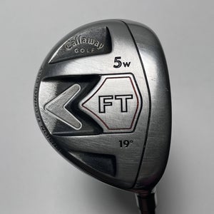 Callaway FT 2008 5 Fairway Wood 19* Fujikura E Fit-On 160 Stiff Graphite Mens RH