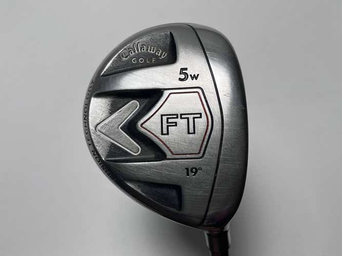 Callaway FT 2008 5 Fairway Wood 19* Fujikura E Fit-On 160 Stiff Graphite Mens RH