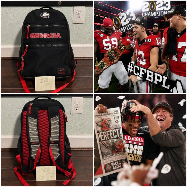 RARE Georgia Bulldogs Football Team Issued Nike Utility Heat Backpack