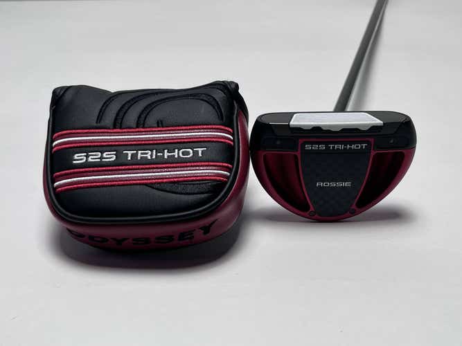 Odyssey Tri-Hot Square 2 Square Rossie Putter 35.5" SuperStroke Pistol RH HC NEW