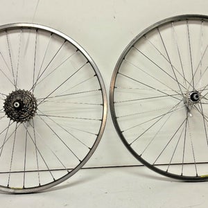 Mavic UB Control 7-Speed 32-Spoke Gold Aluminum 26" QR Wheelset Shimano STX Hubs