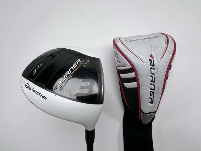 TaylorMade Burner Superfast 2.0 3 Fairway Wood 15* Matrix Ozik XCON-4.8 Stiff