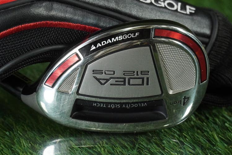 ADAMS IDEA A12 OS 4 HYBRID IRON 4H PRO LAUNCH 60R REGULAR FLEX RH + COVER ~ WOW!
