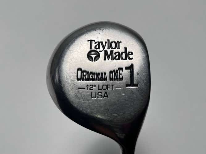 TaylorMade Original One Driver 12* Stiff Steel Mens RH