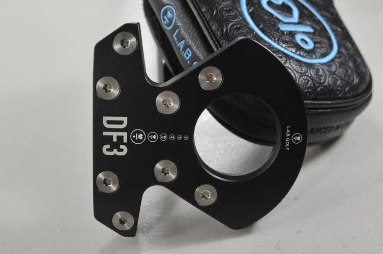 LAB Golf DF3 35" 70* Putter Right Steel with Cover  #224213