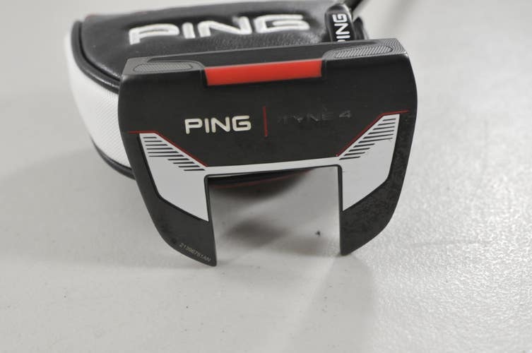 Ping Tyne 4 2021 33" Putter Right Strong Arc Steel with Cover #224635