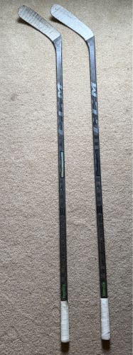 2 pack Intermediate CCM Ribcor Trigger 6 Pro Left Hand Hockey Stick P90TM 55 Flex Pro Stock (Used)