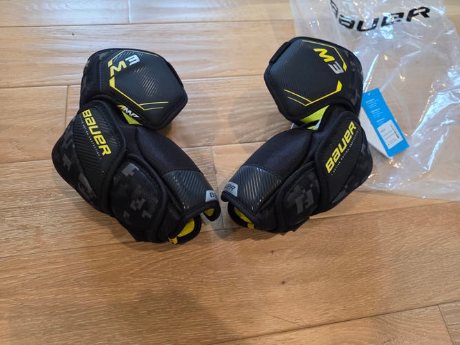 Intermediate Medium Bauer Supreme M3 Elbow Pads (New)