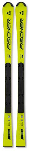 NEW 2023 Fischer RC4 WC SL M/B skis W/O Bindings - 155cm - Yellow