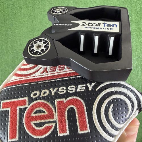 Odyssey 2 Ball Ten Broomstick Belly Mallet Putter Right Handed 48