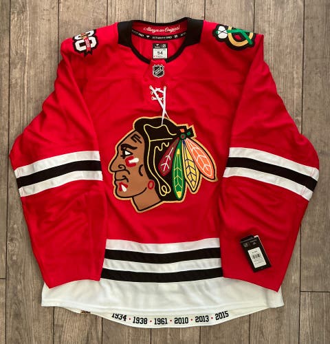 FANATICS FAP AUTHENTIC PRO CHICAGO BLACKHAWKS CENTENNIAL 100TH ANNIVERSARY HOCKEY JERSEY