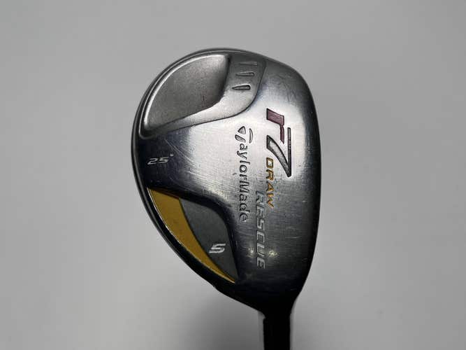 TaylorMade R7 Draw 5 Hybrid 25* REAX 55g Regular Graphite Mens RH