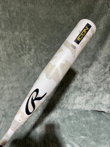 2025 Rawlings Icon Composite Bat USSSA Certified (-8) Composite 22 oz 30" (Used)