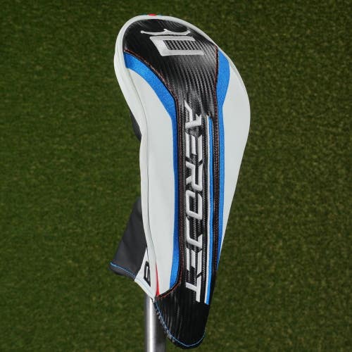 Cobra Aerojet Driver Headcover White / Black / Blue / Red ~ Nice!!
