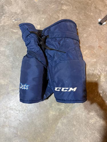 New Winnipeg Jets Senior Large CCM HP35 Hockey Pants Pro Stock (New)