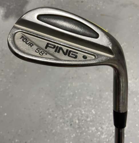 Ping TOUR Black Dot 58 Lob Wedge 35.5" Wedge Flex Steel Shaft MRH RF
