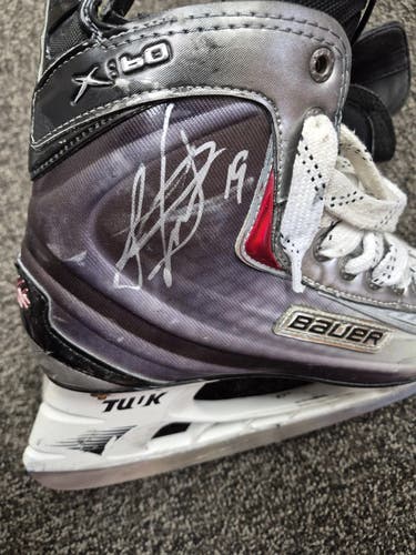2 Jonathan Toews Games Used Autographed Signed Sticks & Skates W Team LOA SC YRS