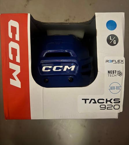 Large CCM Tacks 920 Helmet (New with Tags) FREE SHIPPING