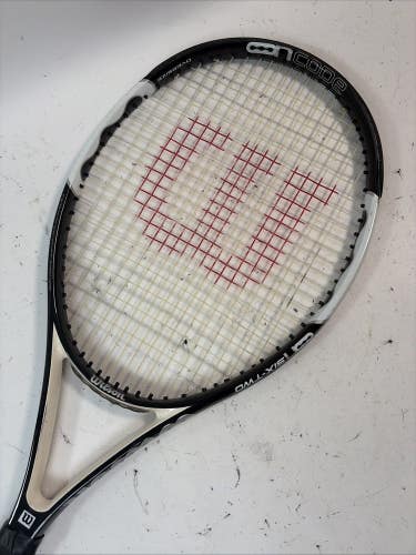 Wilson nCode nSix-Two Tennis Racket, Oversize, 4 3/8" Grip