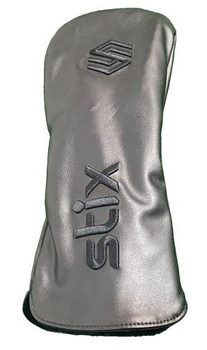Stix Golf Compete Series Black Driver Headcover Fits 460cc One Very Small Nick