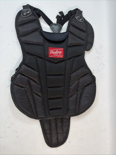 Rawlings 12P2 Catchers Chest Protector, Black, 15"