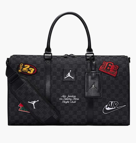 Nike Air  Jordan Monogram Champion Luxury 25L Duffle Bag MM9157-023 Size Medium


New With Tags