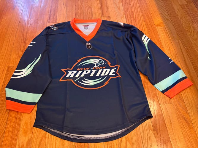 Projoy New York Riptide Lacrosse Jersey Youth XL Brand new