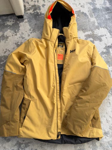 Yellow youth Size 16 Helly Hansen Jacket (Used)