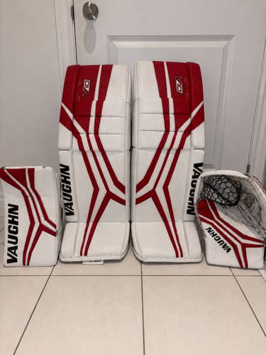 33+2" Vaughn V10 Pro Carbon Regular Goalie Full Set (Used)