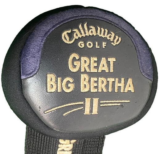 Callaway Great Big Bertha II Driver Headcover With Sock In Nice Condition
