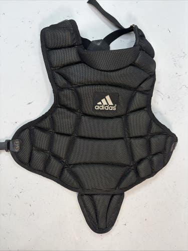 Adidas Youth Catchers Chest Protector, Black, 13"