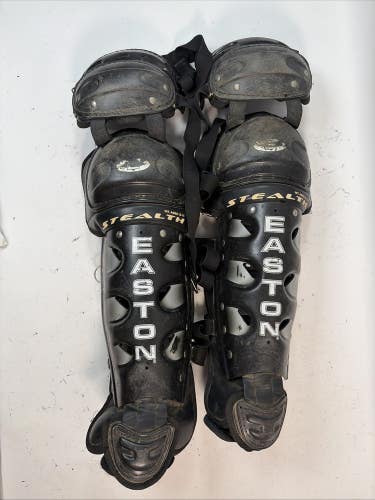 Easton Stealth Catcher's Shin/Leg Guards, 16"