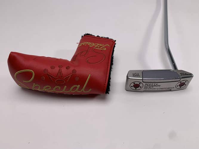 Scotty Cameron Select Newport 2 Notchback First of 500 Putter 35" Mens RH HC