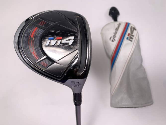 TaylorMade M4 5 Fairway Wood 21* REAX 45g Ladies Graphite Womens RH HC
