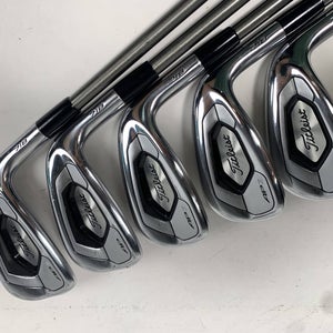 Titleist 718 AP3 Iron Set 5-PW AeroTech SteelFiber i95 Stiff RH No 7 iron