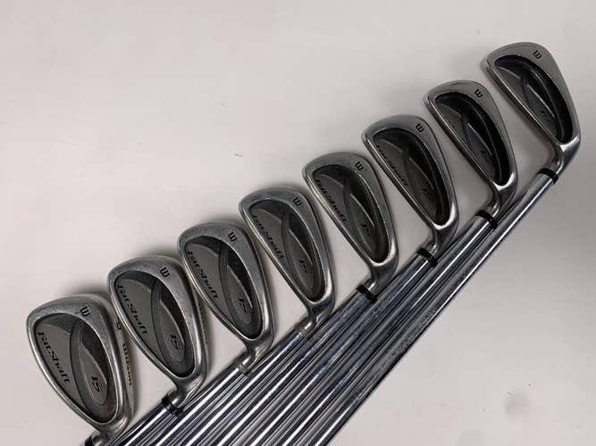 Wilson Fat shaft Iron Set 3-PW FatShaft Stiff Steel Mens RH