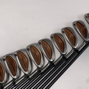 TaylorMade Burner Oversize Iron Set 3-PW+SW Bubble S-90 Plus Stiff RH