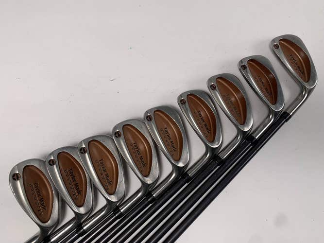 TaylorMade Burner Oversize Iron Set 3-PW+SW Bubble S-90 Plus Stiff RH