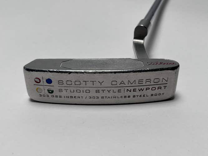 Scotty Cameron Studio Style Newport Putter 35.5" Mens RH