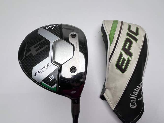 Callaway Elyte Max Fast 3 Fairway Wood 16* Vanquish 4 R2 Senior RH HC