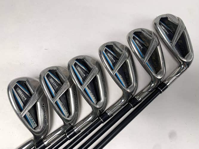 TaylorMade SIM MAX OS Iron Set 7-PW+GW+SW KBS Max 65g Regular RH