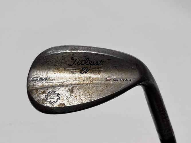 Titleist Vokey SM6 Raw Limited Edition Lob Wedge LW 58* 10S 125 Stiff Plus RH