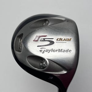 TaylorMade R5 Dual 3 Fairway Wood 15* MAS2 55g Stiff Graphite Mens RH