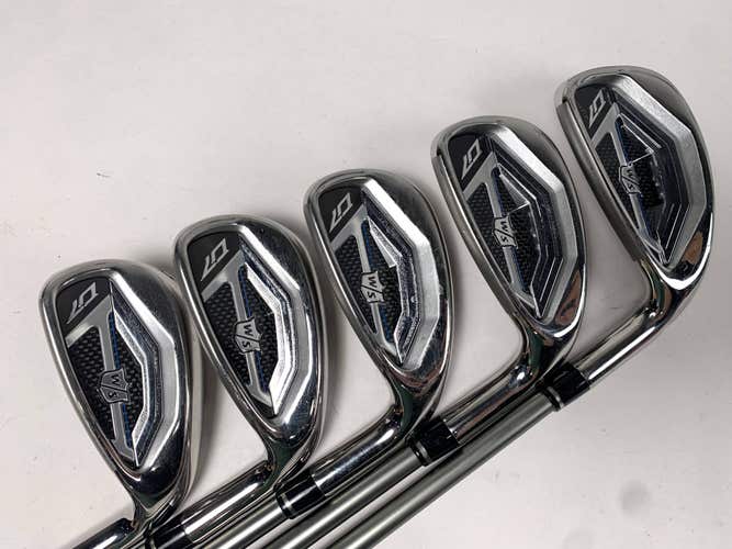 Wilson D7 Iron Set 7-PW+GW UST Mamiya Recoil 460 Stiff Graphite Mens RH