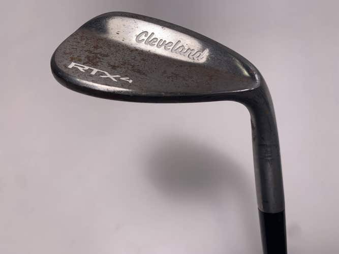 Cleveland RTX 4 Tour Raw Lob Wedge LW 60* 9 Full DG X100 Tour Issue X Stiff RH