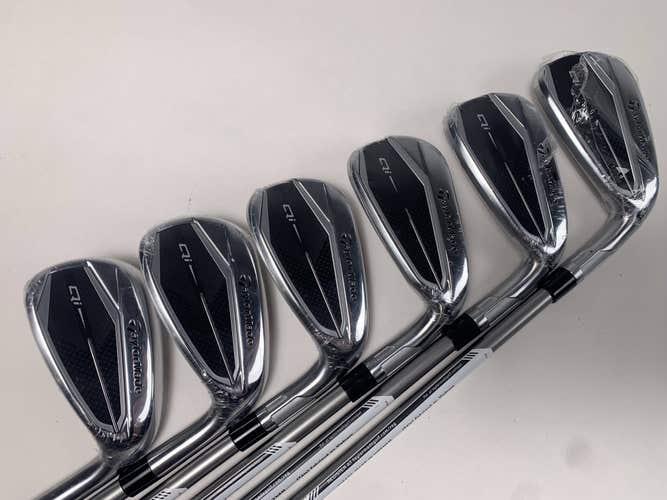 TaylorMade Qi Iron Set 5-PW Fujikura Speeder NX 50g Senior Graphite Mens RH NEW