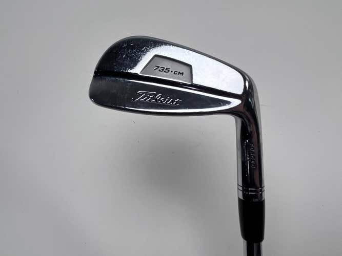 Titleist 735 CM Chrome Single 9 Iron True Temper Dynamic Gold S300 Stiff RH