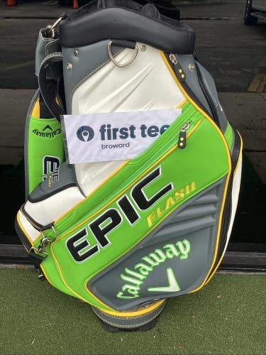 Callaway Epic Flash Staff Golf Bag 6 Way Dividers (Name On Bag)